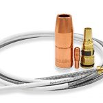 AccuLock S MIG gun consumables including liner, nozzle, contact tip and diffuser