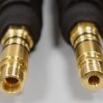 Comparison showing new vs. old Miller AccuLock S power pin