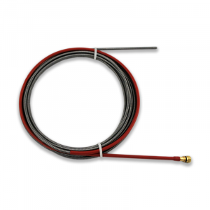 Coiled conventional liner shown from front