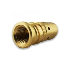 Quik Tip diffuser shown from bottom at 45-degree angle