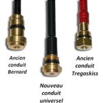 Comparison showing old vs. new Bernard conventional liners