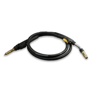 Coiled BTB semi-automatic air-cooled MIG gun with B series handle