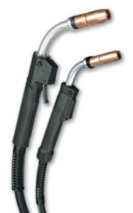 Group of two T-Gun semi-automatic water-cooled MIG guns