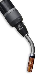 TOUGH GUN TA3 robotic air-cooled MIG gun installed on robot