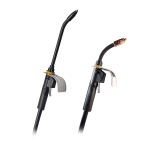 IronPro 450 amp short and long neck FCAW gun